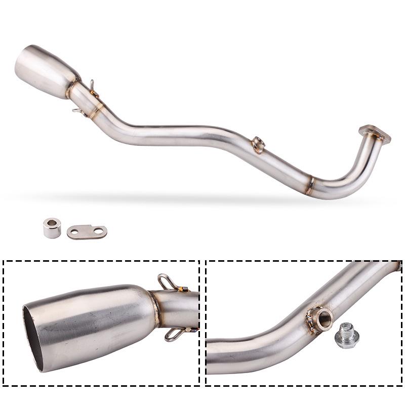 NMAX-155 Scooter Stainless Steel Blue Front & Carbon Fiber Tail Mod Kit