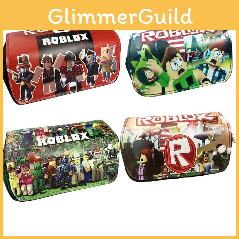 Pencil Case Cartoon Kids Stationary Pens Organizer Makeup Pouch Storage