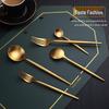 Premium 304 Stainless Steel Golden Coffee Spoon