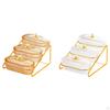 Dried Box Ornament 3 Tier Gifts Storage Versatile Vegetables Breakfast Tray Snack Holder for Holiday