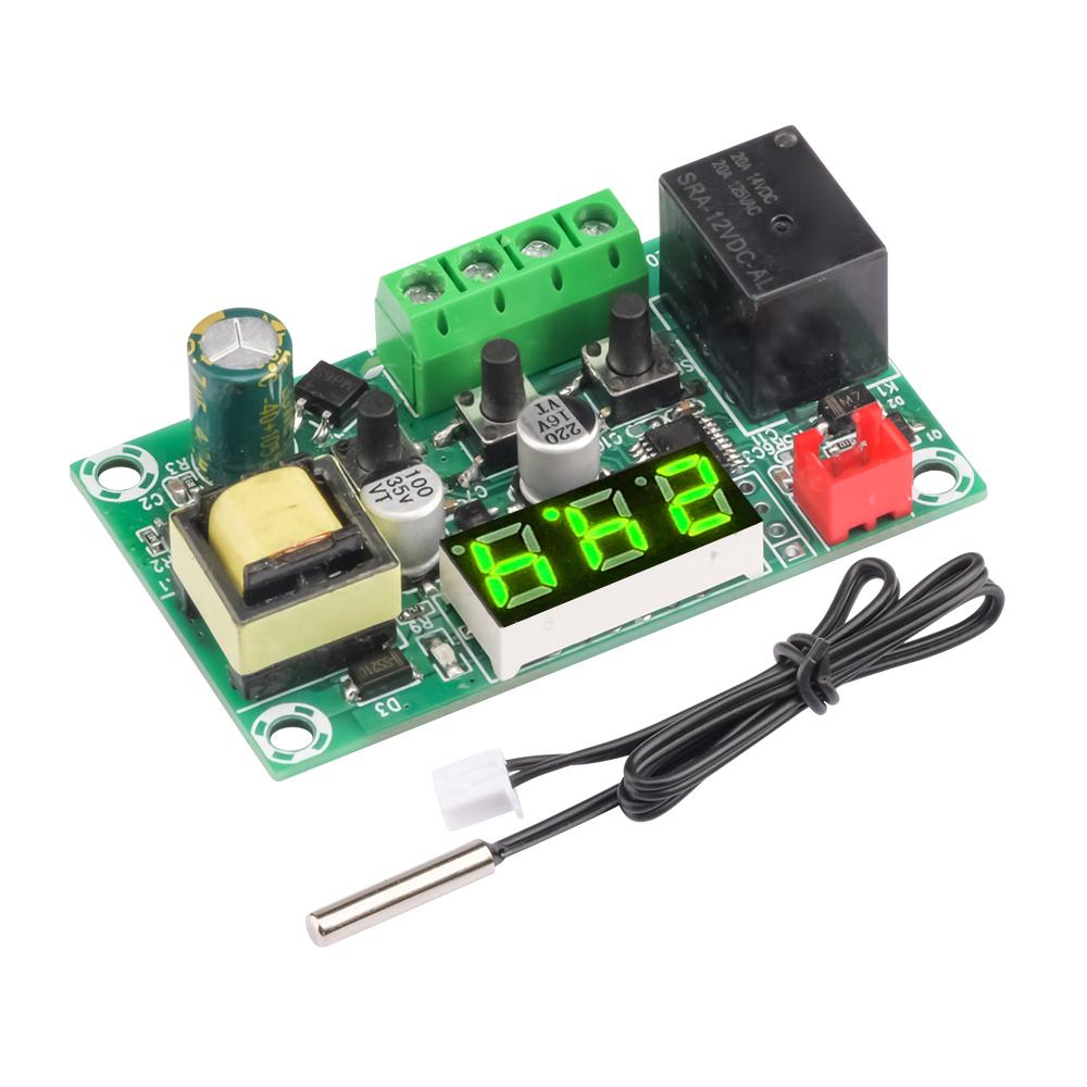 DC5V/12V/24V AC110-220V W1209 LED Digital Constant Temperature Controller Thermometer Switch Module Waterproof NTC Sensor