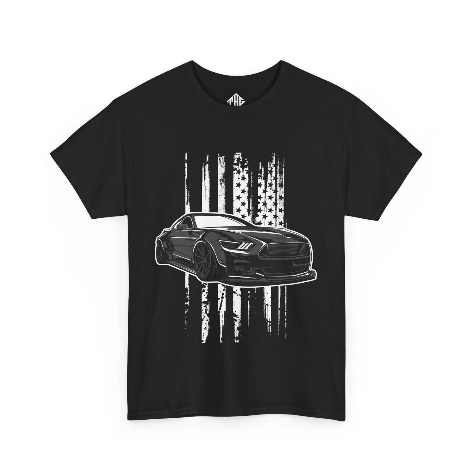 American Pride Shirt | Shelby GT Mustang USA Flag Tee XXXXL