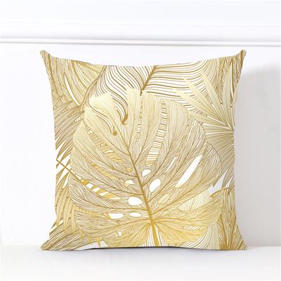 Throw Pillowcase with Zipper Exquisite Pattern Super Soft Wear Resistant Non-Fading Super Soft Cushion Cover Pillowslip Decoration