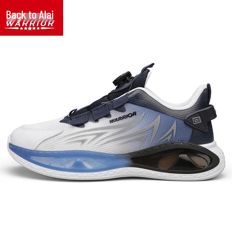 Huili Men s No-Tie Velvet Sneakers - Autumn/Winter Leather Basketball Running Shoes Size 43