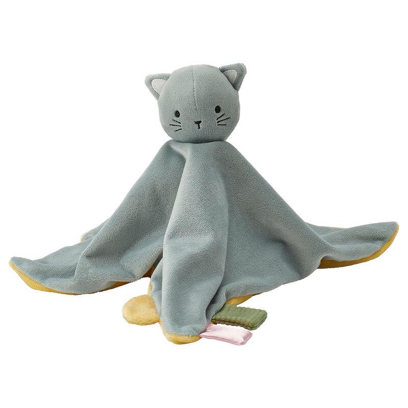 

IKEA GOSIG VALLMO Square Towel with Plush Cat Toy