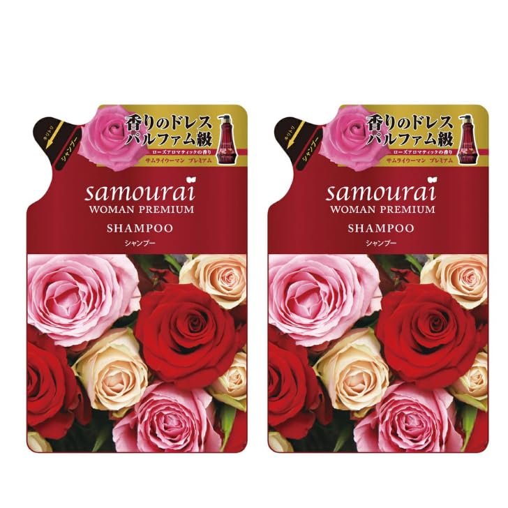 

[Set of 2] Samurai Woman Premium Shampoo 370ml