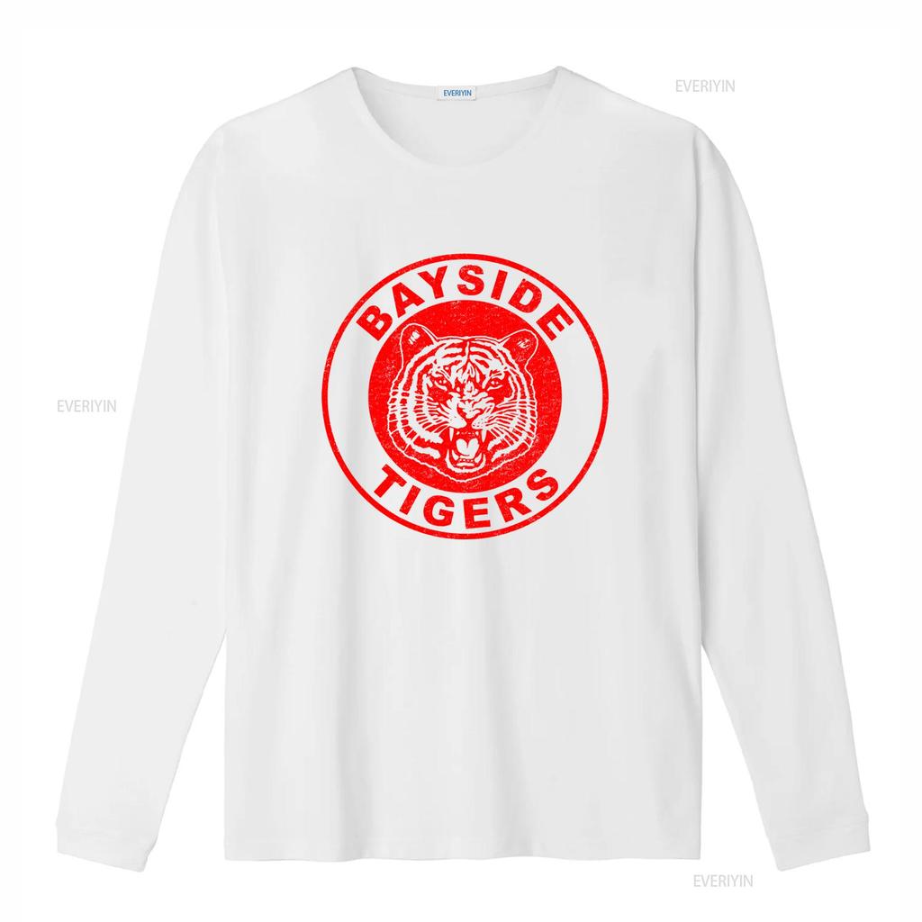 Vintage Style Bayside Tigers T Shirt for  Vintage Washed Fashion Unisex Homme Stylish Versatile Designer Clothes Graphic
