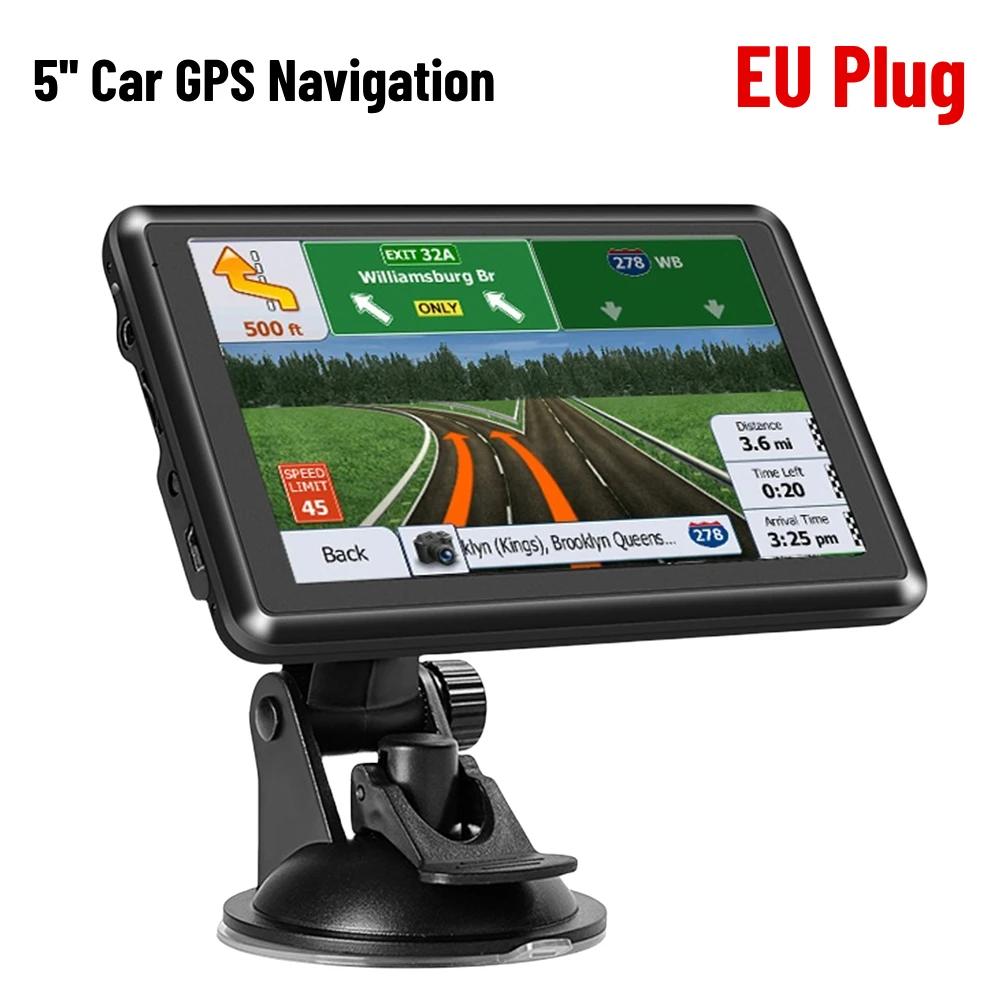 

9/7/5 inches Car GPS Navigation Touch Screen 256MB+8G Car GPS Navigator HD Europe North America Map GPS Navigator for Car Truck EU 5 Inch