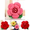 Bright Colors Rose Shape Flower Pillows Cushion Lumbar Decor For Sofa Bed And Chair