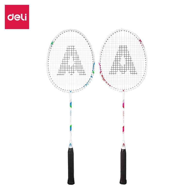 Deli & Angenait Iron Alloy Badminton Racket Set