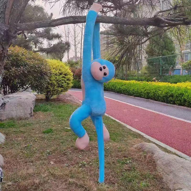 Colorful Long-Armed Hanging Monkey Plush Toy