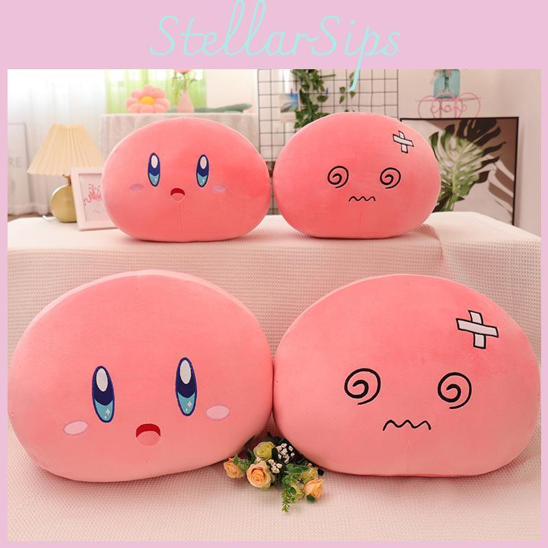Pink Plush Kirby Toys Soft And Cute Meatballs Heal Emojis Children Gift Holiday