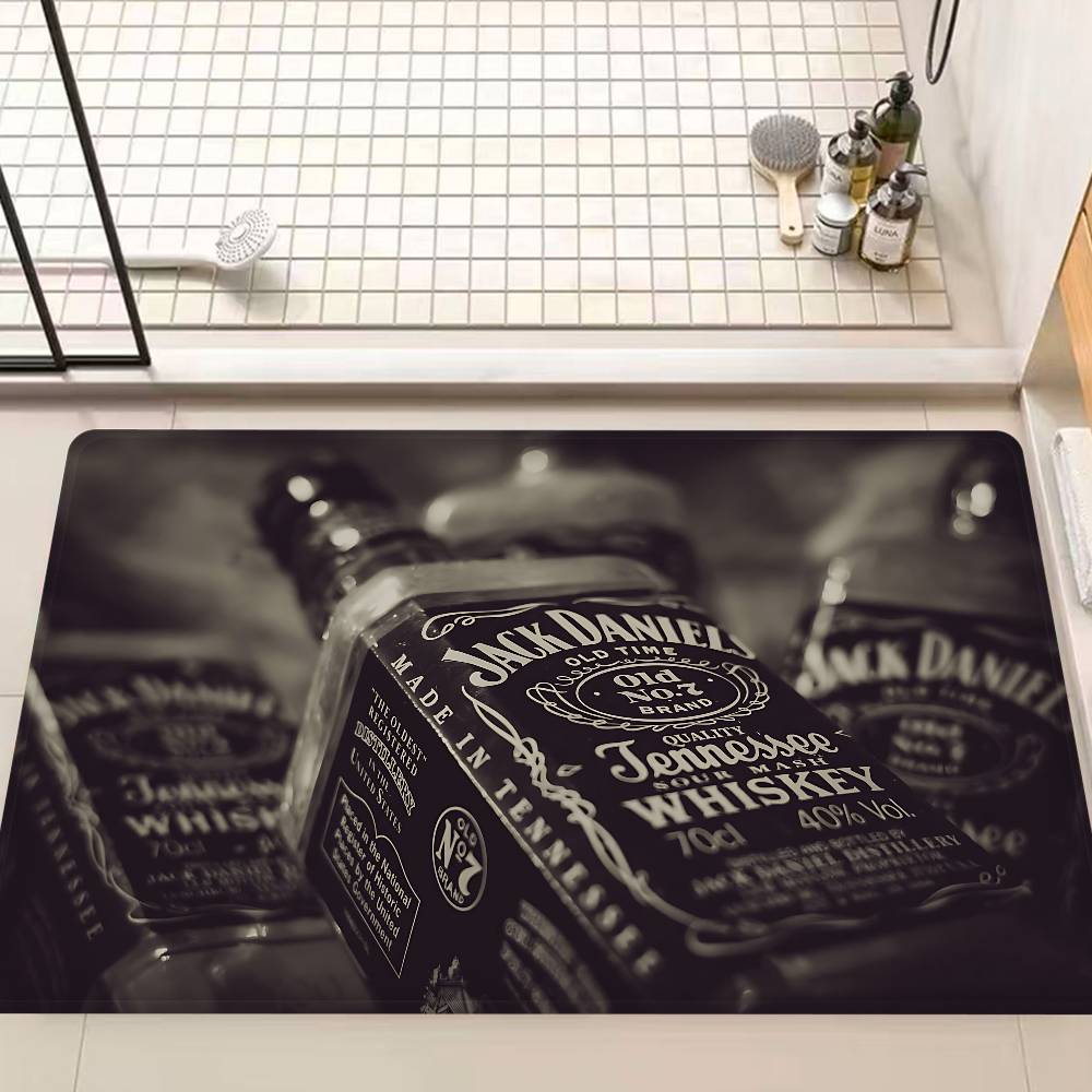 Brand J-Jack Daniel Luxury Entrance Door Mat Nordic Style Bedroom Living Room Doormat Home Balcony Anti-Slip Modern Home Decor