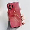 Phone Case For TCL NxtPaper 70 Pro Bumper Black Silicone Shockproof Soft Casing Pattern New Design Love Moon Pattern Cover