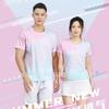 Quick-Dry Badminton Shirt Men Women Breathable Short Sleeve Sport Training Top Tennis Pickleball Gym Running