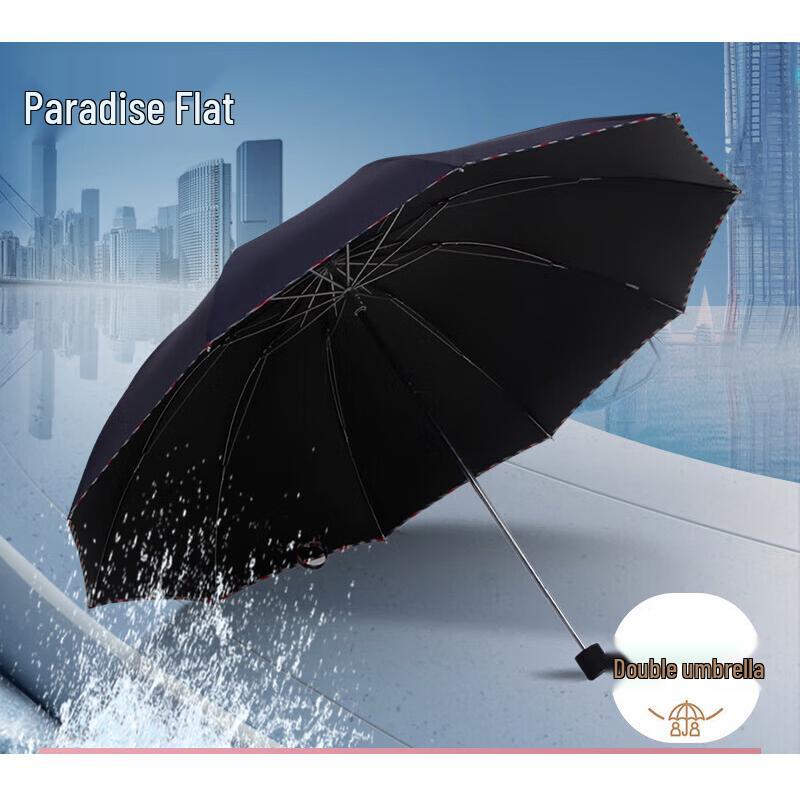 Paradise 3-Fold UV Protection Travel Umbrella