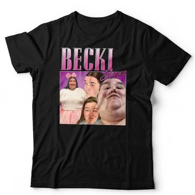 Becki Jones Tshirt Appreciation Unisex Homage Throwback Tok Liverpool Viral