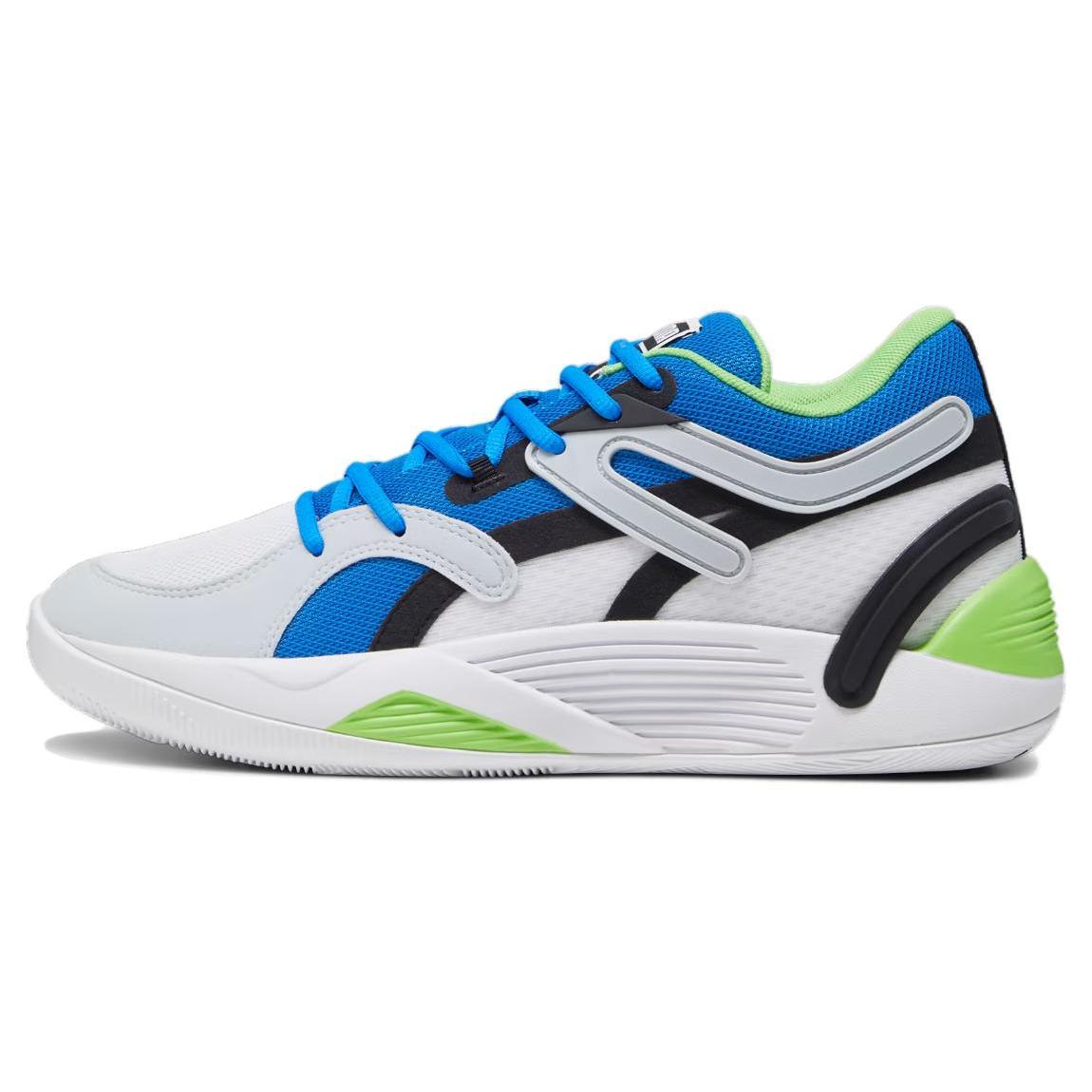 

New PUMA Trc Blaze Court White Black Ultra Blue 376582-31 43