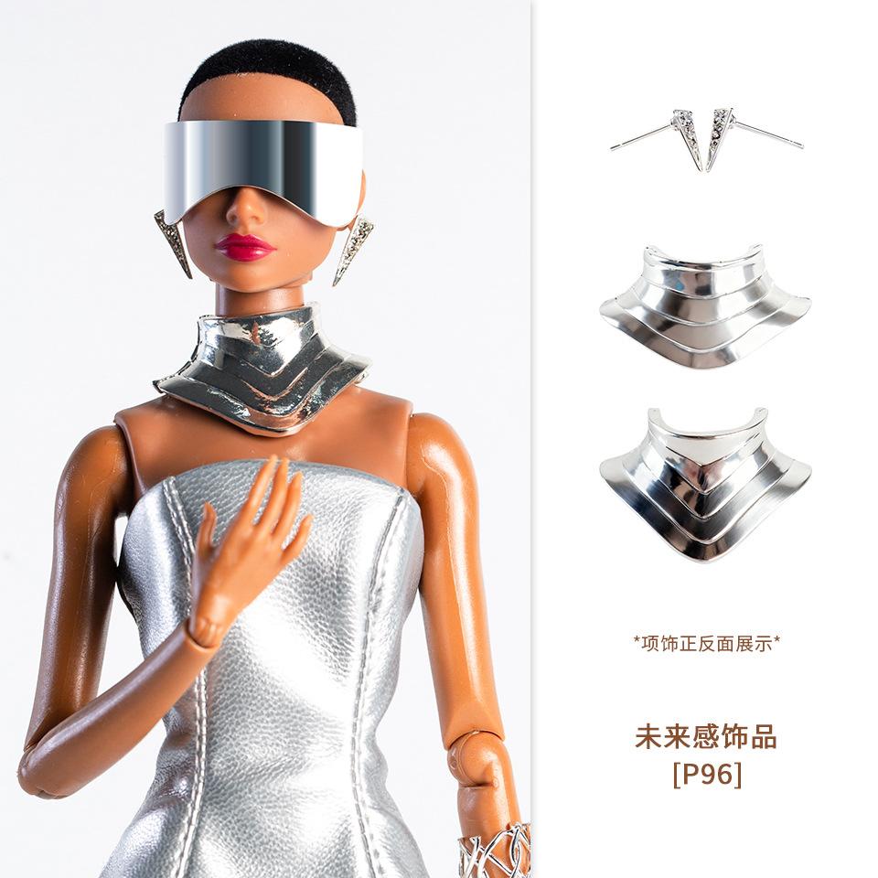 Latest 1/6 Supermodel Doll Glasses Simulation Glasses Plaything Accessories Fashion Dark Sweet Cool Sunglasses Jewelry For 29-32Cm Dolls