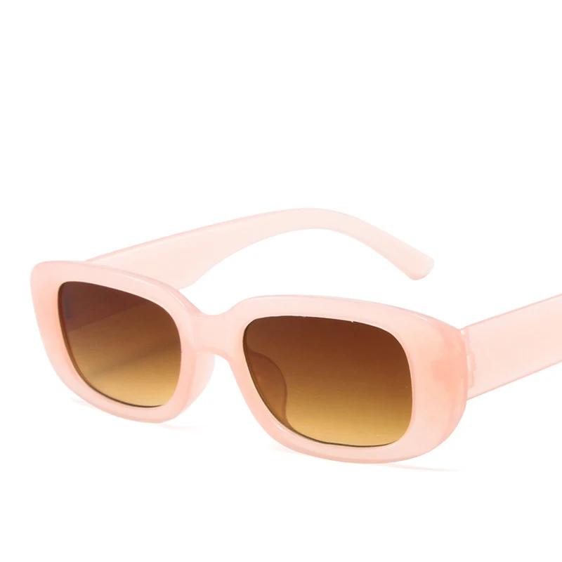 Summer Sunglasses Trend Square Frame Rectangle Glasses Brand Designer Sunglasses Fashion Personalized Glasses Women