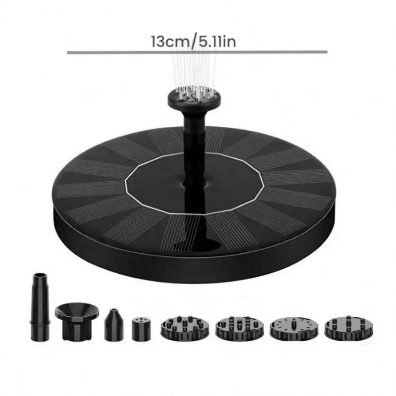 

Solar-Powered Fountain Pump Automatic Small Fountain for Rockery Water Feature Fish Pond Oxygenating Water Pump Ideal for Garden
