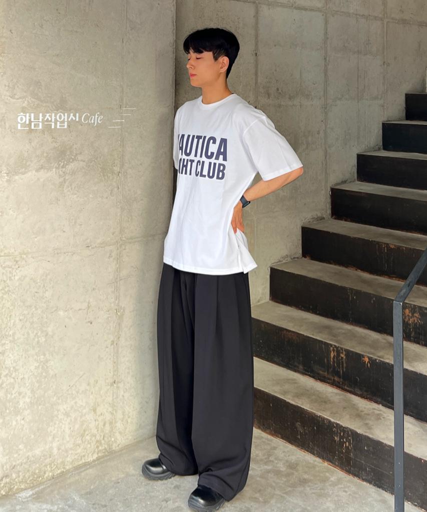 NAUTICA Yacht Club Spellout T-shirt