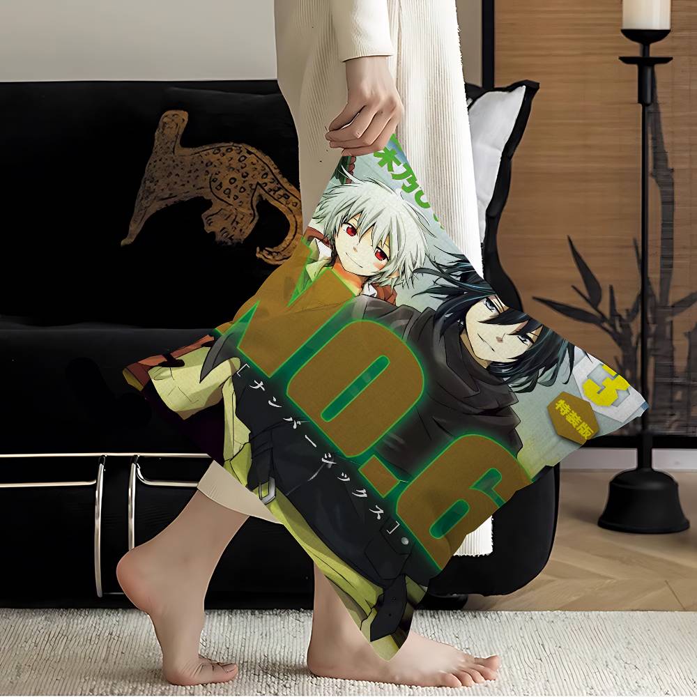 NNo Anime Personalized Pillow Dust Cover Bedroom Kids Party Decoration Pillowcase Birthday Children Gift