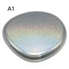 Zinc Alloy Solid Perfume Container, Sliding Lid Balm Box, Mini Refillable Metal Makeup Case