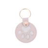 1Pc Pet Hair Storage Bag Keychain Leather Cat Paw Heart Love Keyring Diy Memorial Gift Key Chain Cat Dog Fur Container Pendant