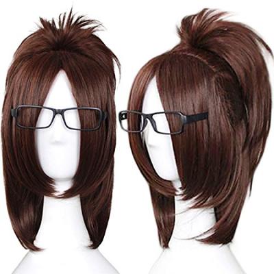 Cosplay Dark Dark Set of 2 Wig Nets Wig, Brown, Brown, Brown,