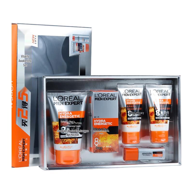 

L Oreal Men Expert Hydra Energetic Набор по уходу за кожей из 5 предметов
