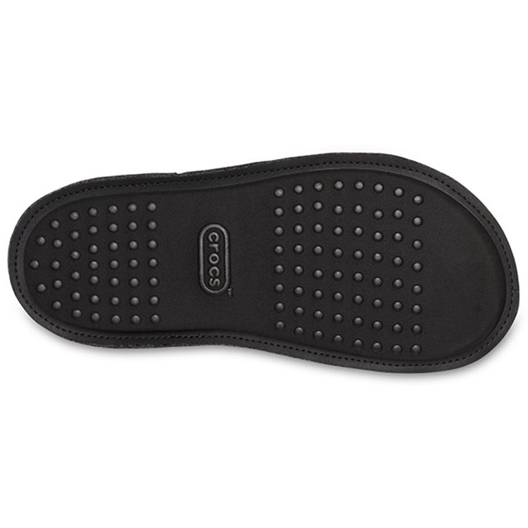 Crocs Comfortable Home Lightweight Sports Slippers Unisex Slippers Black 205917-060