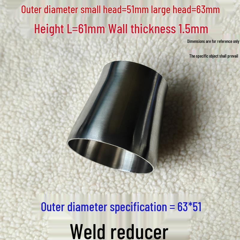 Hongshun 304 Stainless Steel Polished Concentric/Eccentric Reducer Pipe