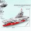 84124 Fujian Aircraft Carrier 795PCS  8 In 1 Military Assembly Boy Assembling Building Blocks Toy Gift