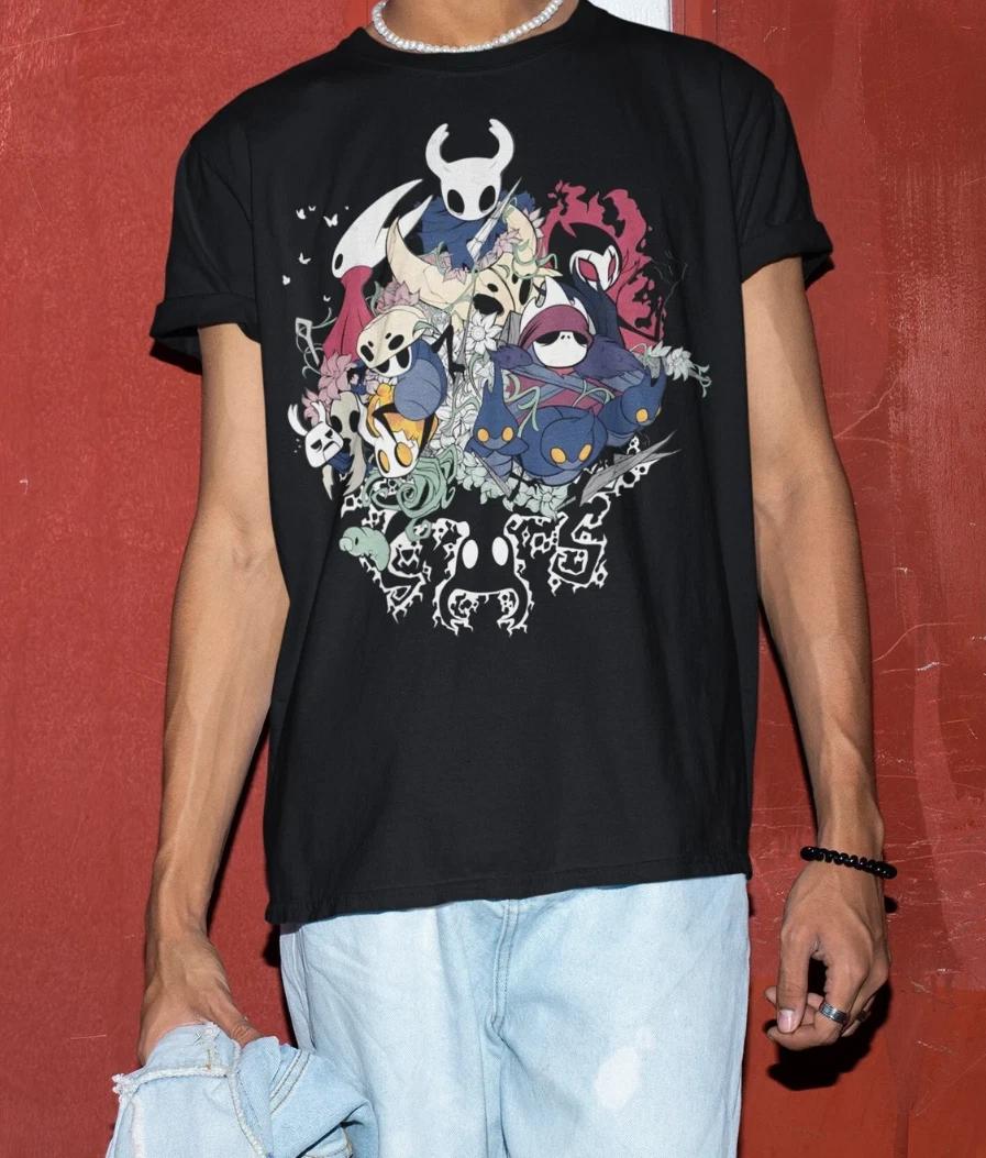Unisex Hollow Knight Gaming T-Shirt, Indie Videogame Shirt M