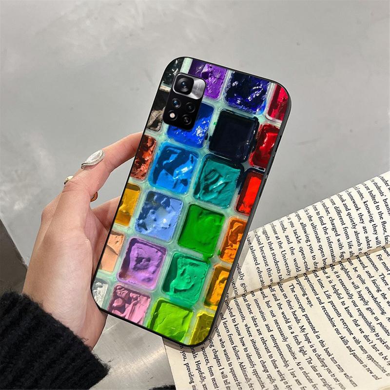 Farben Malkasten Auto casa Hülle Handyhülle Für Xiaomi Redmi note 14 ProPlus 14 13 12 11 10 Pro 14S 12S 11S Redmi 14C 13C