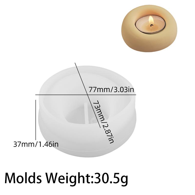 

Круглый подсвечник-пузырь силиконовая форма сделай сам нерегулярный подсвечник для чайной свечи изготовление гипсовых бетонных смоляных форм для поделок