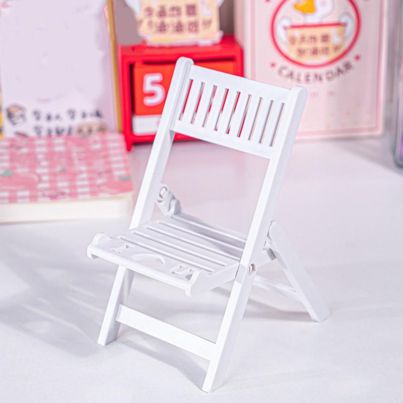 

Кронштейн для пляжного стула, симпатичный портативный настольный пластиковый держатель для сотового телефона, настольная подставка для мобильного телефона, планшета, домашних аксессуаров белый