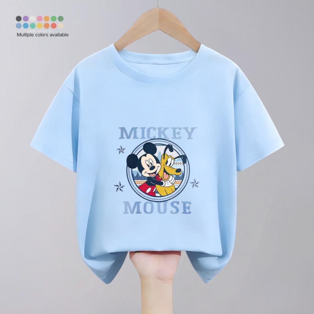 Cartoon Short Sleeved T-shirt Top for Children's Clothing