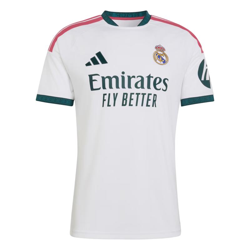 adidas Herren Real Madrid Heim-Fanversion Schnelltrocknendes Fußballtrikot