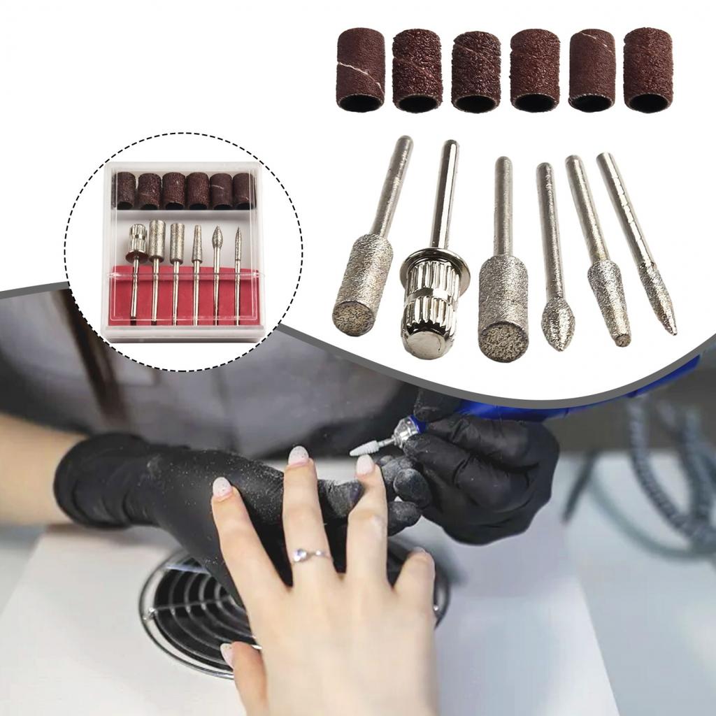 Electric Drill Bits Portable Nail File Tool Kit Manicure Machine Grind
