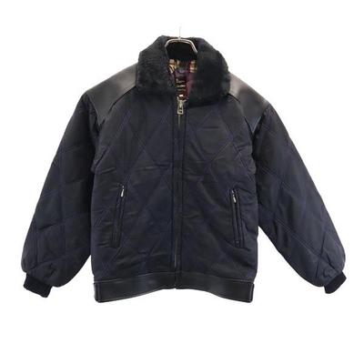 Langarm gesteppte Jacke M schwarz Blouson Herren gebraucht