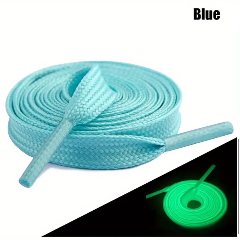 Night Luminous Shoelaces Flat Luminous Shoelaces