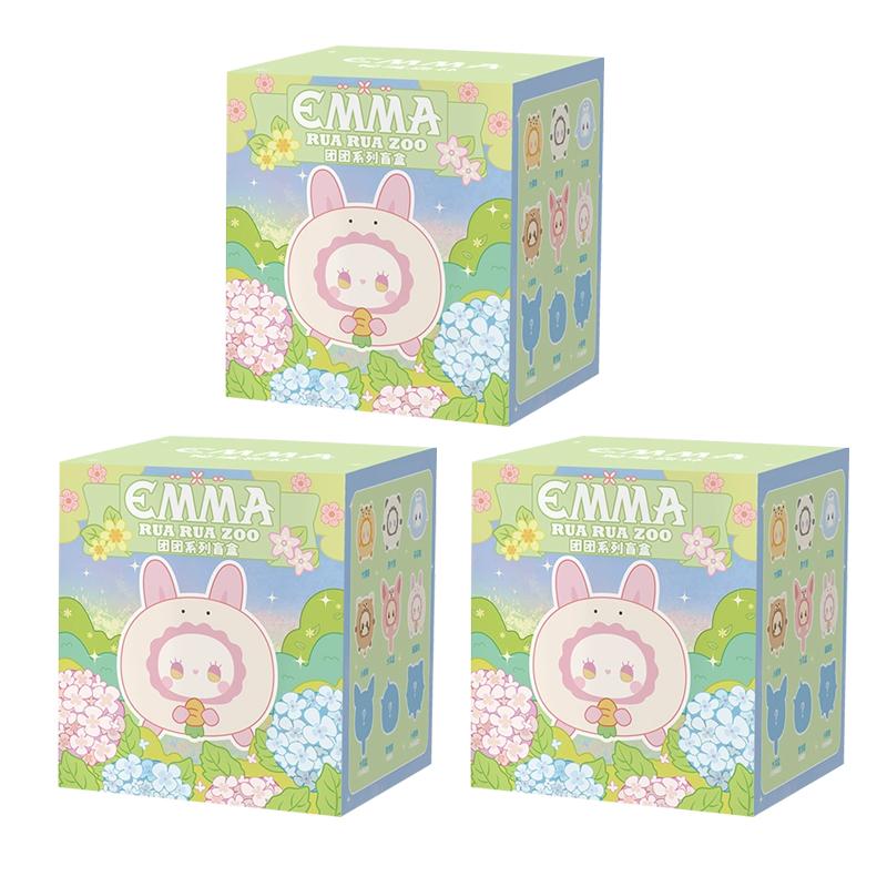 Emma Secret Realm Forest Blind Box Series Rua Rua Zoo Plush Toy Kawaii Backpack Pendant Creative Decoration Mystery Box Fun Gift