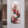 Traditionelle Chinesische Feng Shui Pflaume Landschaft Kunst Poster Leinwand Malerei Wand Drucke Bild Wohnzimmer Wohnkultur