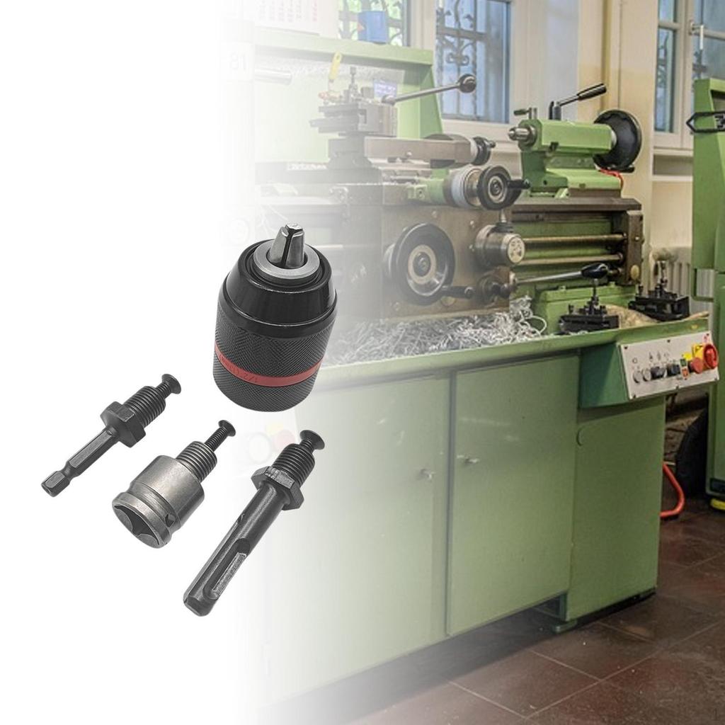 Drill Chuck 1/2" Impact Wrench Adapter SDS Plus Shank for