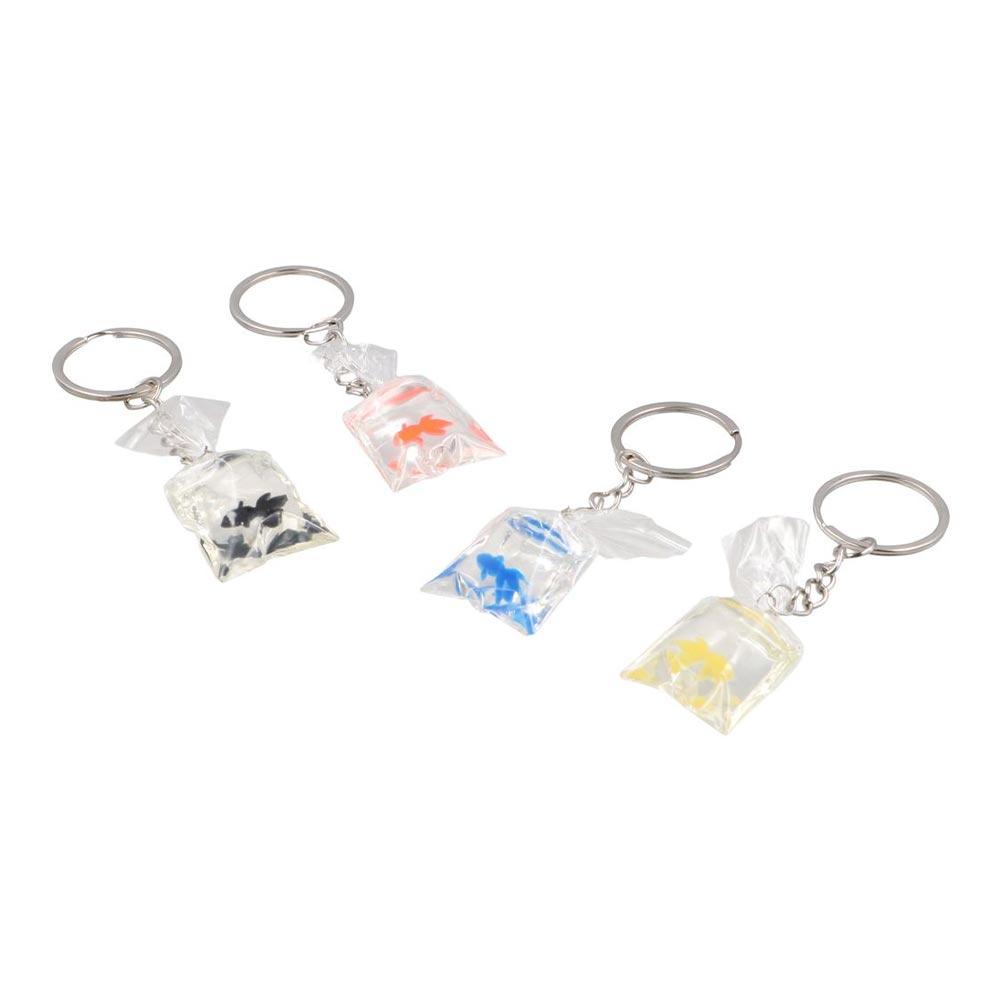 Pendant Goldfish Water Bag Charm Kechain Fish Creative Goldfish Keychain  Backpack