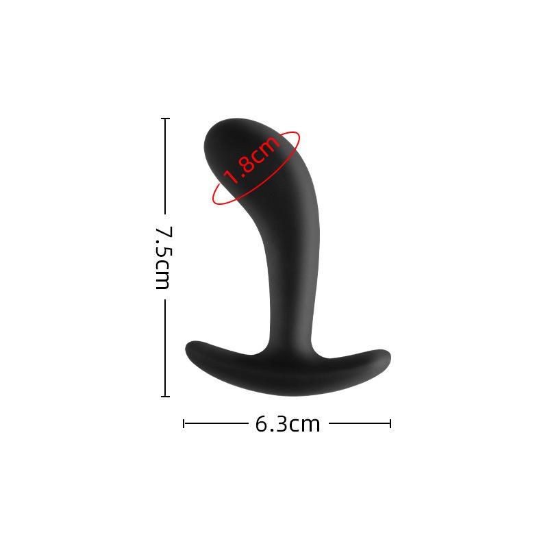 1/3Pcs Beginner Silicone Butt Plug Anal Plug For Men Prostate Massager For Gay Mini Anal Bullet Vibrator Sex Toy For Men Women