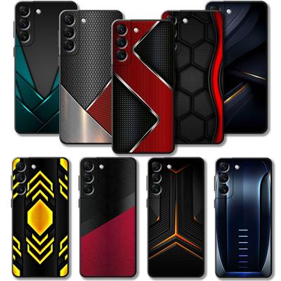 Telefon Fall Für Samsung Galaxy S23 S22 S21 S20 Fe Ultra S10 S9 S8 Plus Hinweis 20ultra 10plus Abdeckung Carbon faser Sport Auto
