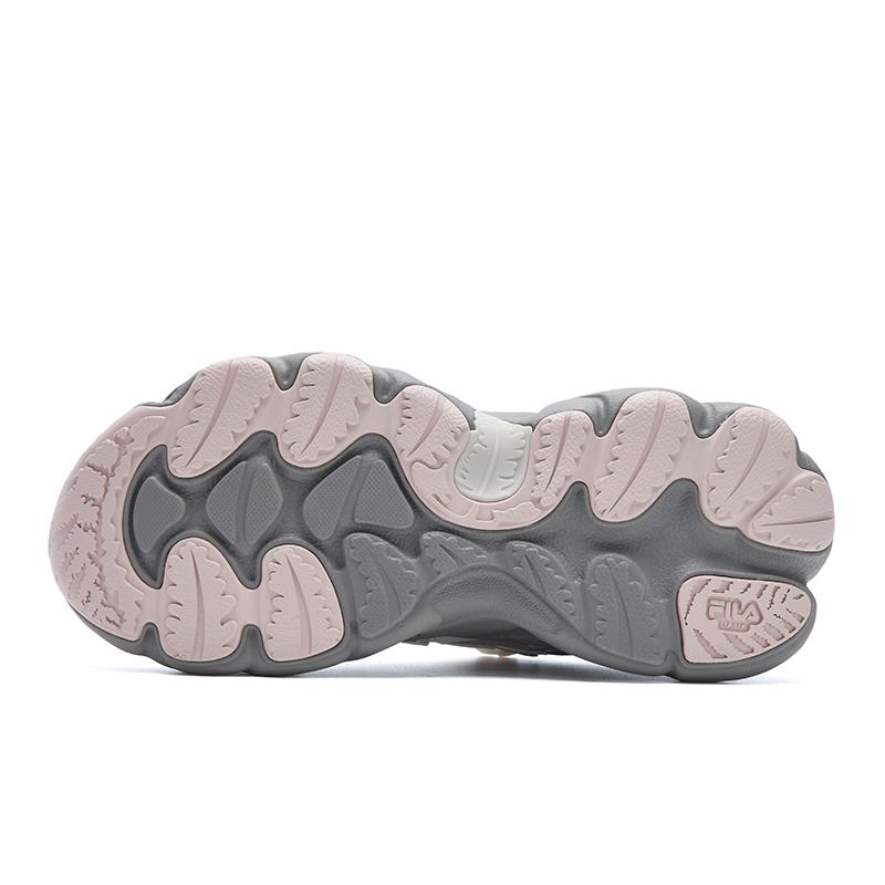 New FILA FERN 2 Abrasion Resistant, Breathable, Lightweight Low top Casual Shoes Women's Pink Gray F12W541135FRR